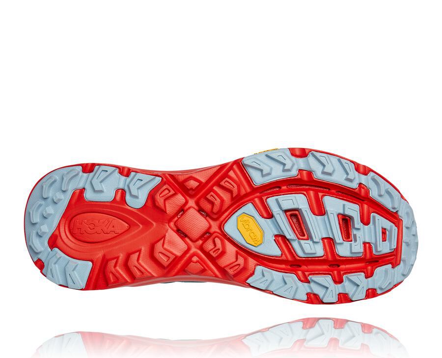 Hoka One One Spor Ayakkabı Erkek Mavi - Mafate Speed 3 - XZ1430627